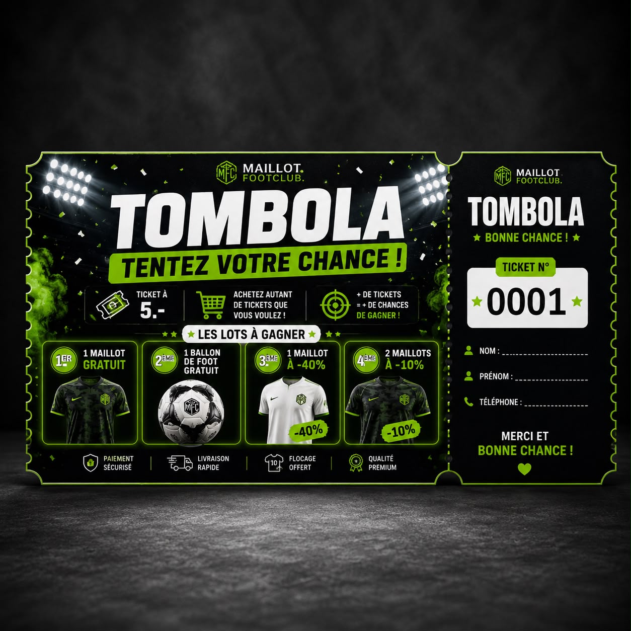 Ticket - Tombola